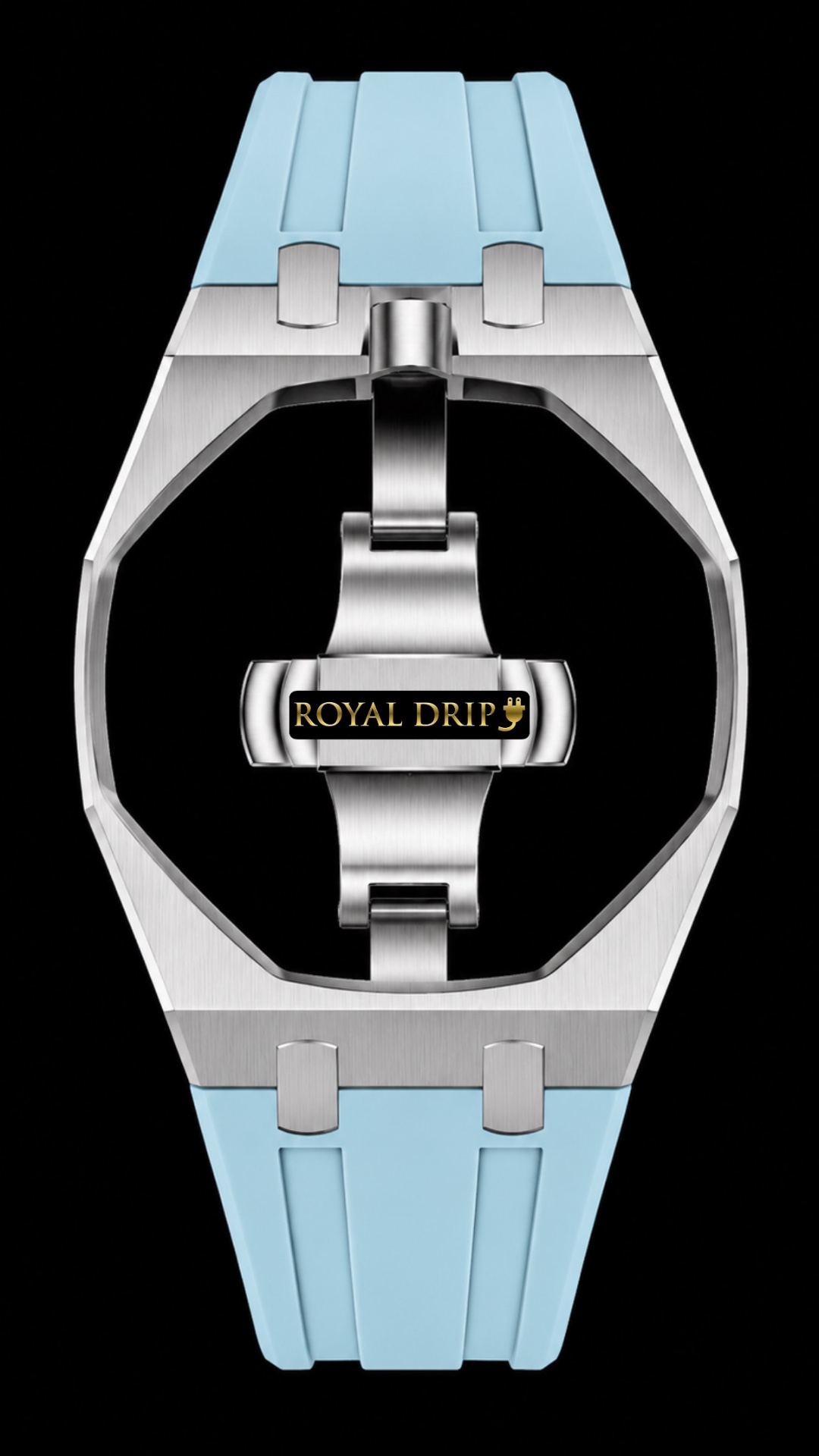 Royal Pop Metal Strap Light Blue